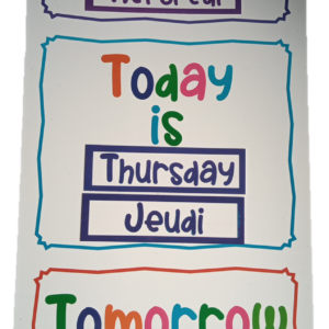 Days of the Week Wall Chart - Image 2