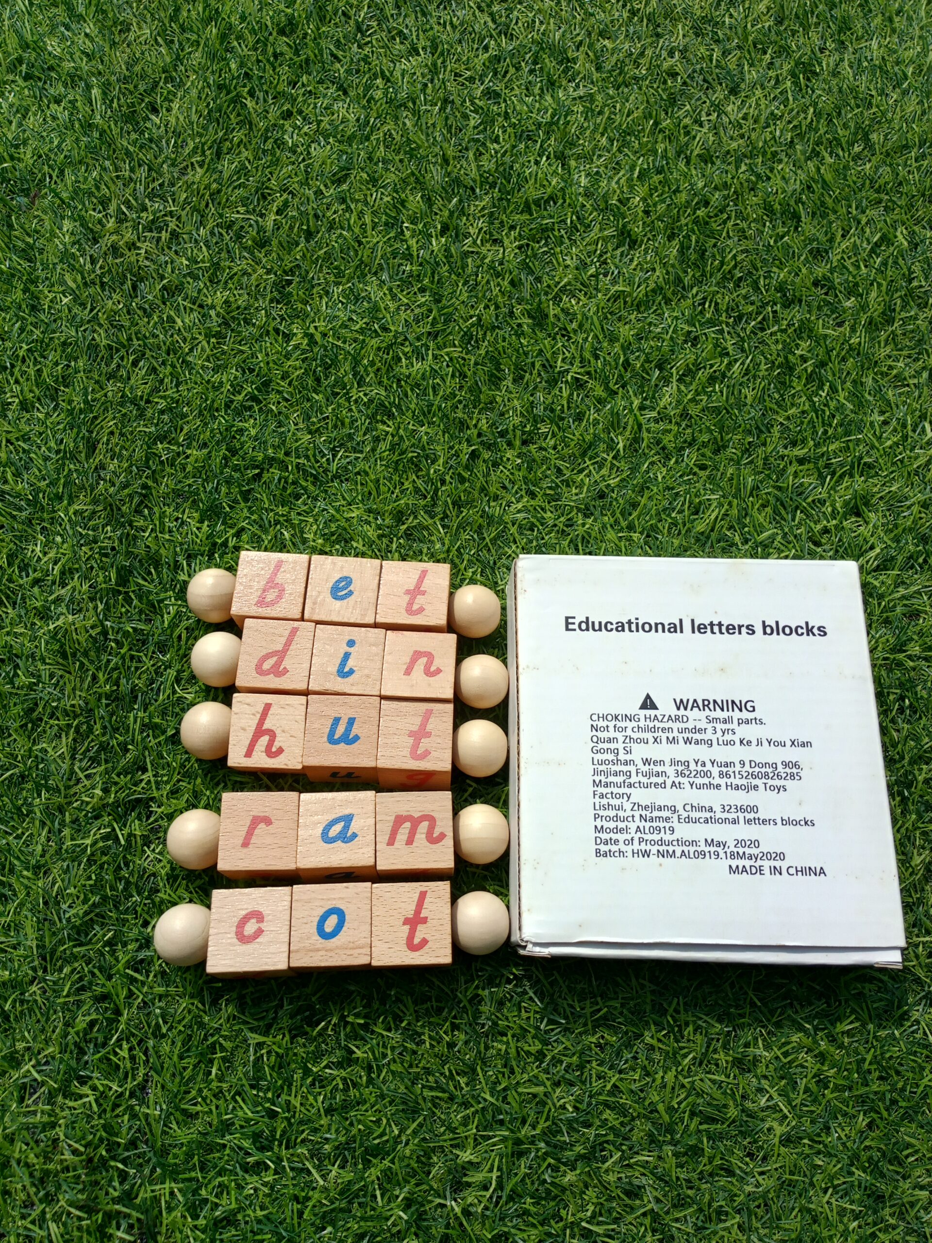 Letter blocks pack