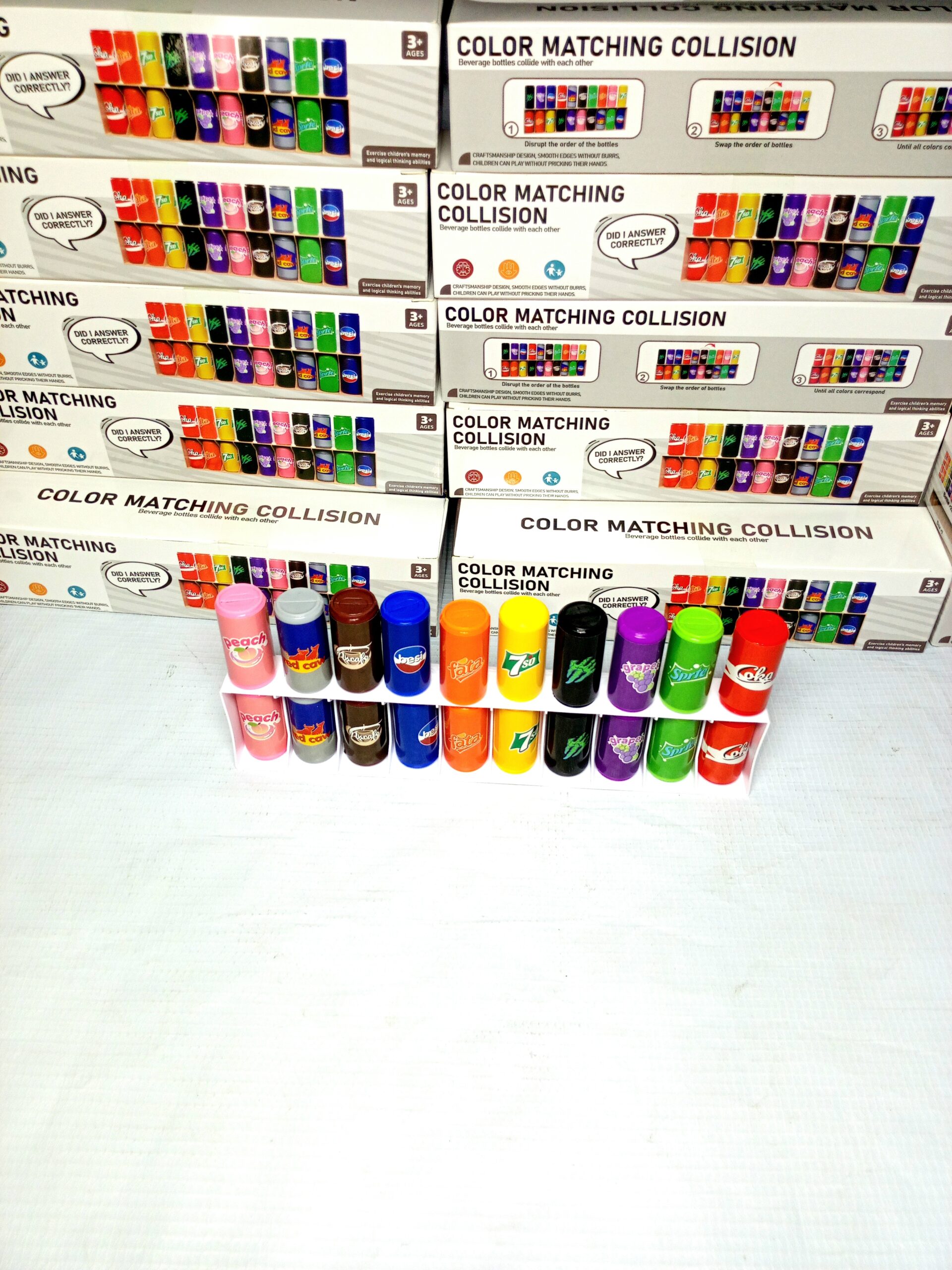 Colour matching game toy lifematics