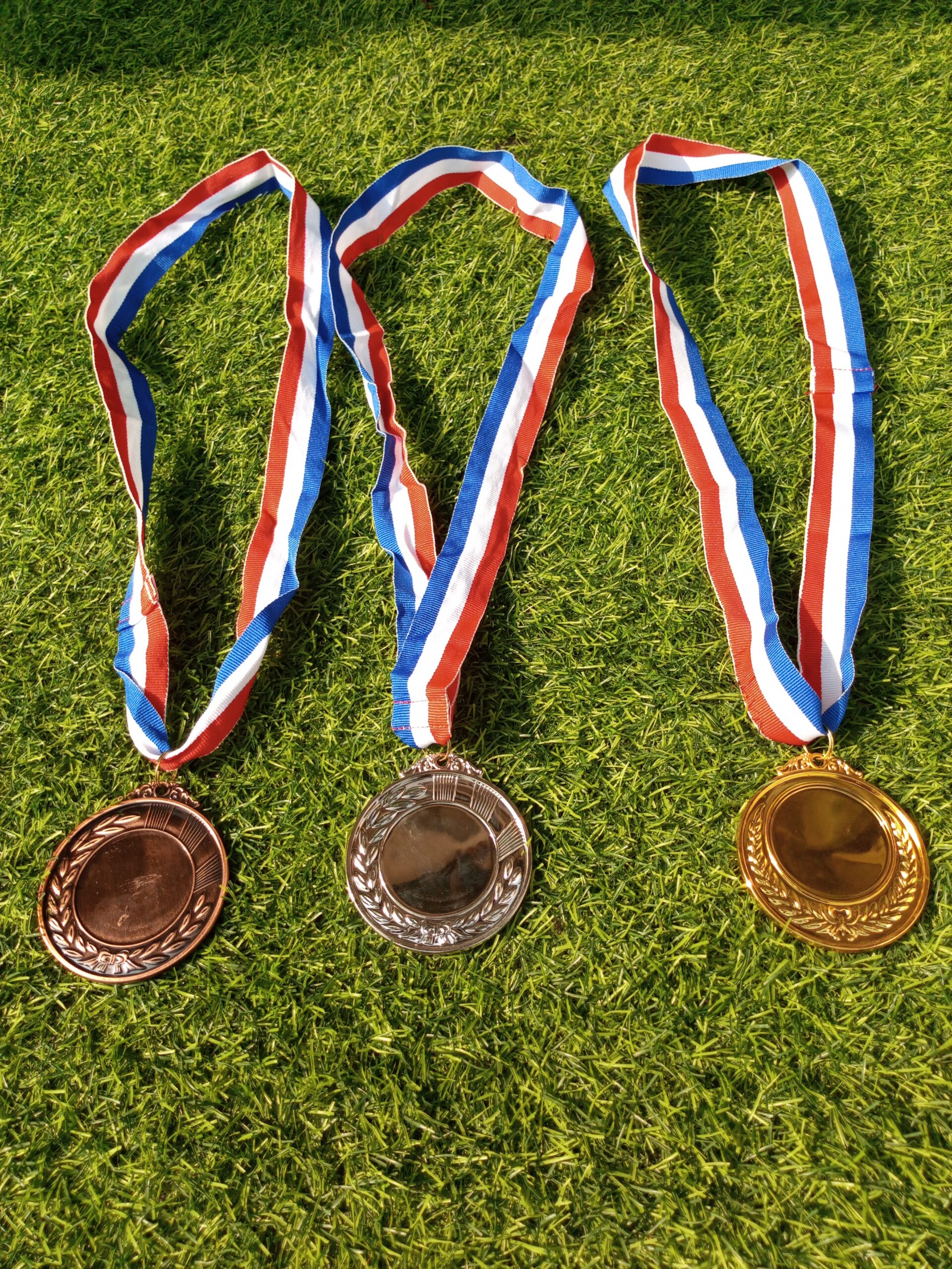 Medal gold silver bronze Sports Award