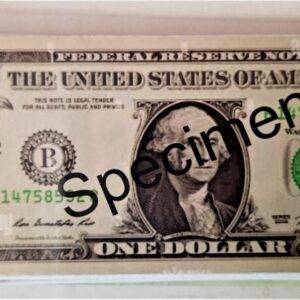 Money specimen (foreign) - Image 1